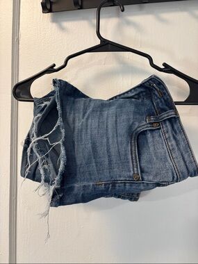 Women’s Distressed Denim Jeans - Blue size 6